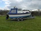 2002 Hardy Bosun 20 - with VGC trailer, bow thruster and more.