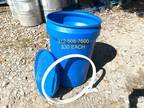 30 Gallon Food Grade Open top Locking Lid Drum Barrel Plastic Poly Drums Barrels