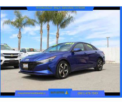 2023 Hyundai Elantra for sale is a Blue 2023 Hyundai Elantra Car for Sale in Bakersfield CA