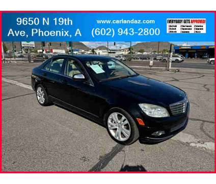 2008 Mercedes-Benz C-Class for sale is a Black 2008 Mercedes-Benz C Class Car for Sale in Phoenix AZ