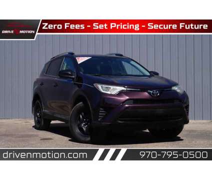 2017 Toyota RAV4 for sale is a Purple 2017 Toyota RAV4 2dr Car for Sale in Greeley CO