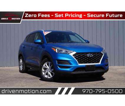 2019 Hyundai Tucson for sale is a Blue 2019 Hyundai Tucson Car for Sale in Greeley CO