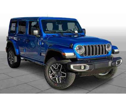 2024NewJeepNewWranglerNew4 Door 4x4 is a Blue 2024 Jeep Wrangler Car for Sale in Oklahoma City OK