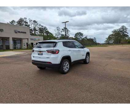 2024 Jeep Compass Latitude is a White 2024 Jeep Compass Latitude Car for Sale in Mccomb MS