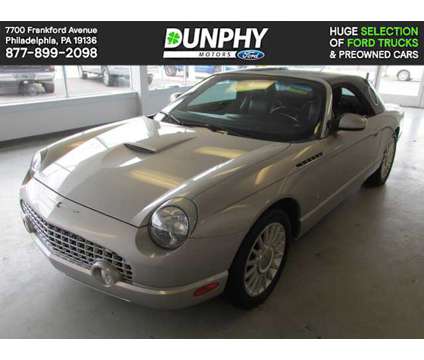 2004 Ford Thunderbird Deluxe is a Silver 2004 Ford Thunderbird Deluxe Car for Sale in Philadelphia PA