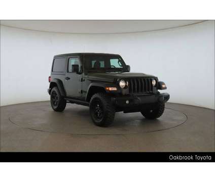 2022 Jeep Wrangler Willys Sport is a Green 2022 Jeep Wrangler SUV in Westmont IL