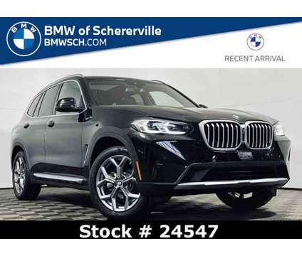 2024 BMW X3 xDrive30i is a Black 2024 BMW X3 xDrive30i Car for Sale in Schererville IN