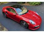 2014 Porsche 911 Turbo Coupe Amaranth Red