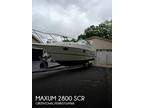 2000 Maxum 2800 SCR Boat for Sale