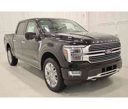 2024 Ford F-150 Platinum is a Black 2024 Ford F-150 Platinum Hybrid in Canfield OH