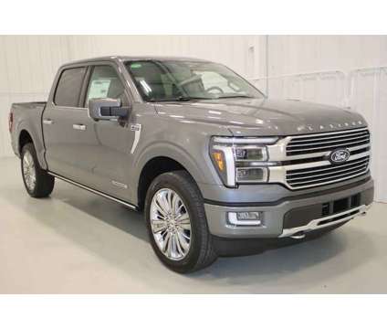 2024 Ford F-150 Platinum is a Grey 2024 Ford F-150 Platinum Hybrid in Canfield OH