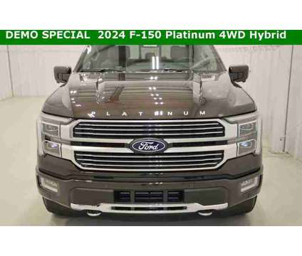 2024 Ford F-150 Platinum is a Tan 2024 Ford F-150 Platinum Hybrid in Canfield OH