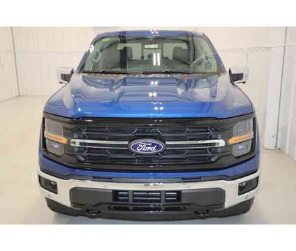 2024 Ford F-150 XLT is a Blue 2024 Ford F-150 XLT Hybrid in Canfield OH