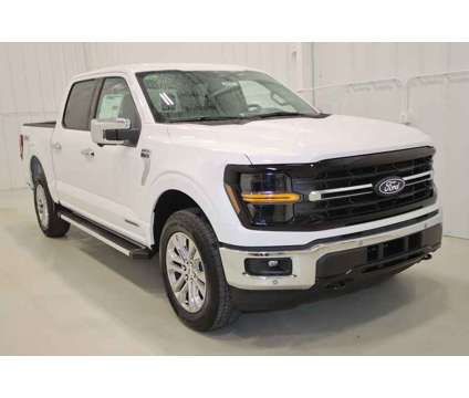 2024 Ford F-150 XLT is a White 2024 Ford F-150 XLT Hybrid in Canfield OH