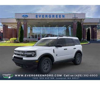 2024 Ford Bronco Sport Big Bend is a White 2024 Ford Bronco SUV in Issaquah WA