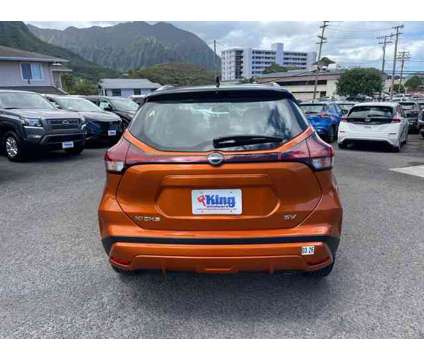 2024 Nissan Kicks SV is a Black, Orange 2024 Nissan Kicks SV SUV in Kaneohe HI