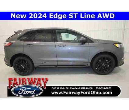 2024 Ford Edge ST Line is a Grey 2024 Ford Edge SUV in Canfield OH