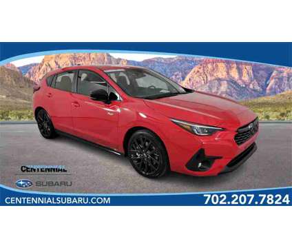 2024 Subaru Impreza 2.5RS is a Red 2024 Subaru Impreza 2.5 RS Car for Sale in Las Vegas NV