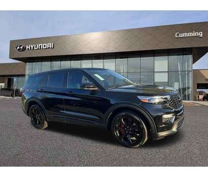 2021 Ford Explorer ST is a Black 2021 Ford Explorer SUV in Cumming GA