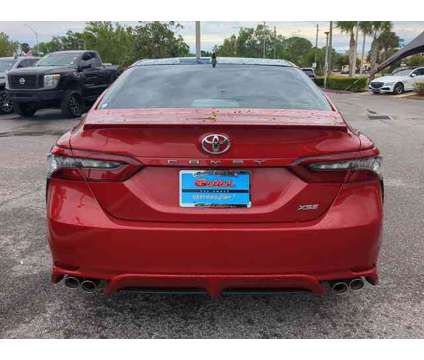 2022 Toyota Camry XSE is a Red 2022 Toyota Camry XSE Sedan in Bradenton FL