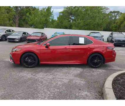 2022 Toyota Camry XSE is a Red 2022 Toyota Camry XSE Sedan in Bradenton FL