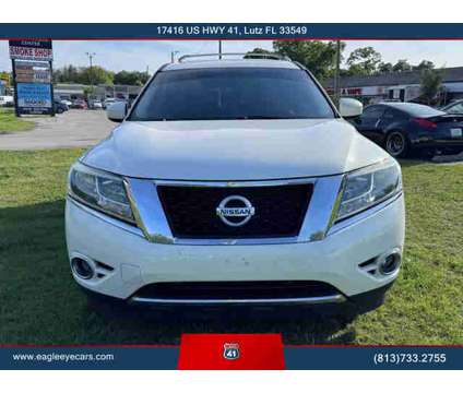 2014 Nissan Pathfinder for sale is a White 2014 Nissan Pathfinder Car for Sale in Lutz FL