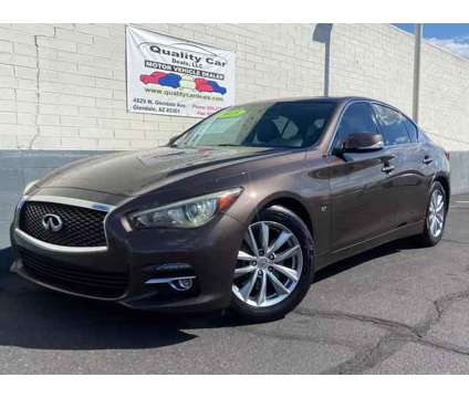 2015 INFINITI Q50 for sale is a Brown 2015 Infiniti Q50 Car for Sale in Glendale AZ
