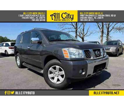 2004 Nissan Pathfinder Armada for sale is a Grey 2004 Nissan Pathfinder Car for Sale in Indian Trail NC