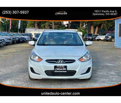 2014 Hyundai Accent for sale is a White 2014 Hyundai Accent Car for Sale in Spanaway WA