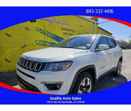 2021 Jeep Compass for sale is a White 2021 Jeep Compass Car for Sale in Hartsville SC