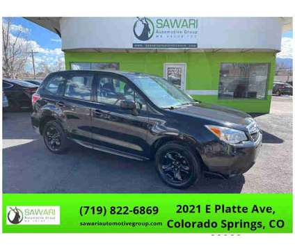 2015 Subaru Forester for sale is a Black 2015 Subaru Forester 2.5i Car for Sale in Colorado Springs CO