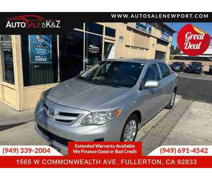 2013 Toyota Corolla for sale is a Silver 2013 Toyota Corolla Car for Sale in Fullerton CA