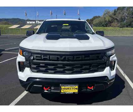 2024NewChevroletNewSilverado 1500 is a White 2024 Chevrolet Silverado 1500 Car for Sale in Ukiah CA
