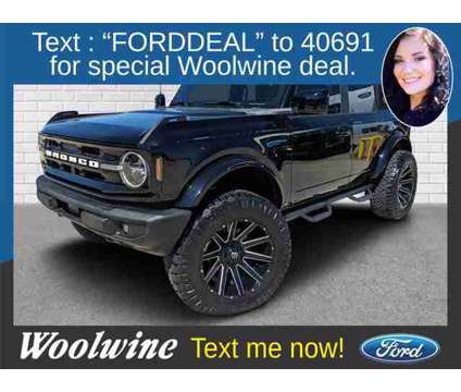 2023 Ford Bronco Outer Banks is a Black 2023 Ford Bronco Car for Sale in Collins MS