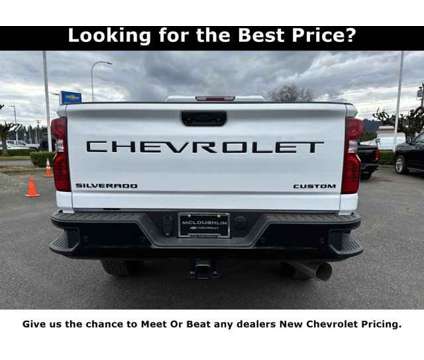 2024 Chevrolet Silverado 2500HD Custom is a White 2024 Chevrolet Silverado 2500 H/D Car for Sale in Portland OR