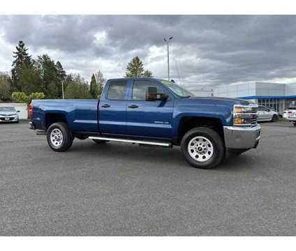 2016 Chevrolet Silverado 3500HD Work Truck is a Blue 2016 Chevrolet Silverado 3500 H/D Truck in Portland OR