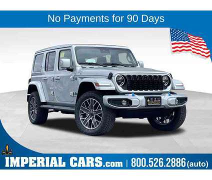 2024 Jeep Wrangler 4xe High Altitude is a Silver 2024 Jeep Wrangler Car for Sale in Mendon MA