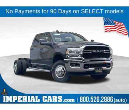 2024 Ram 3500 Chassis Cab Tradesman is a Grey 2024 RAM 3500 Model Tradesman Car for Sale in Mendon MA