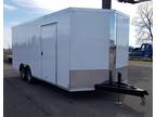 2025 Cross Trailers 8.5x20 7'h 10k Tandem Axle Cargo Car Trailer w