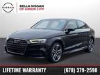 2019 Audi A3 Black, 62K miles