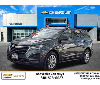 2022 Chevrolet Equinox LS is a Grey 2022 Chevrolet Equinox LS SUV in Van Nuys CA