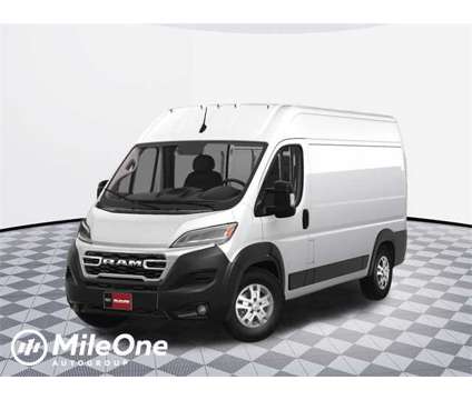 2024 Ram ProMaster 2500 SLT is a White 2024 RAM ProMaster 2500 Van in Parkville MD