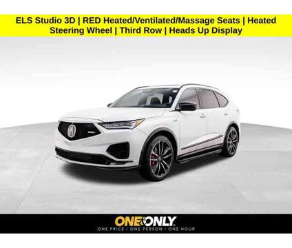 2022 Acura MDX Type S w/Advance Package SH-AWD is a Silver, White 2022 Acura MDX SUV in Barrington IL