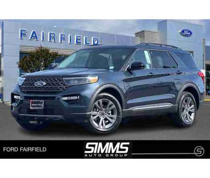 2024 Ford Explorer XLT is a Blue 2024 Ford Explorer XLT SUV in Fairfield CA