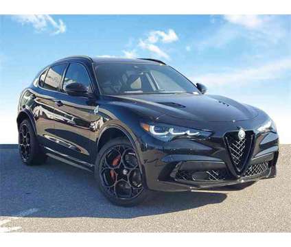 2024 Alfa Romeo Stelvio Quadrifoglio is a Black 2024 Alfa Romeo Stelvio Quadrifoglio SUV in Pinellas Park FL