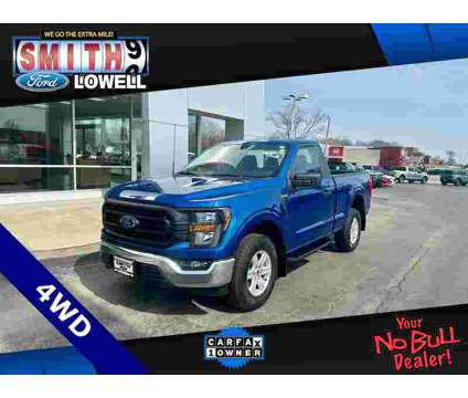2023 Ford F-150 XL 4WD is a Blue 2023 Ford F-150 XL Truck in Lowell IN