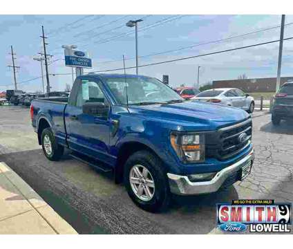 2023 Ford F-150 XL 4WD is a Blue 2023 Ford F-150 XL Truck in Lowell IN