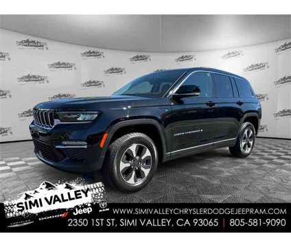 2023 Jeep Grand Cherokee Base 4xe is a Black 2023 Jeep grand cherokee SUV in Simi Valley CA