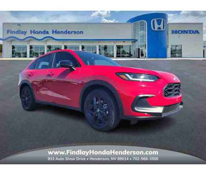 2024 Honda HR-V Sport is a Red 2024 Honda HR-V SUV in Henderson NV