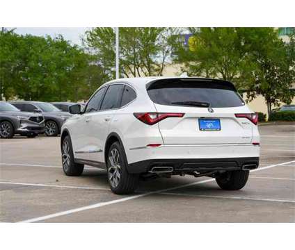 2024 Acura MDX Technology SH-AWD is a Silver, White 2024 Acura MDX Technology SUV in Houston TX